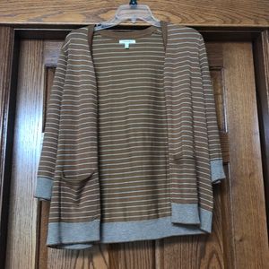 Maurice’s burnt orange cardigan